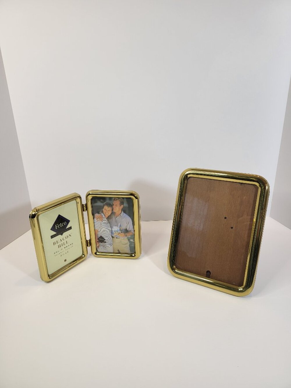 Vintage Fetco Beacon Hill Solid Brass Picture‎ Frames